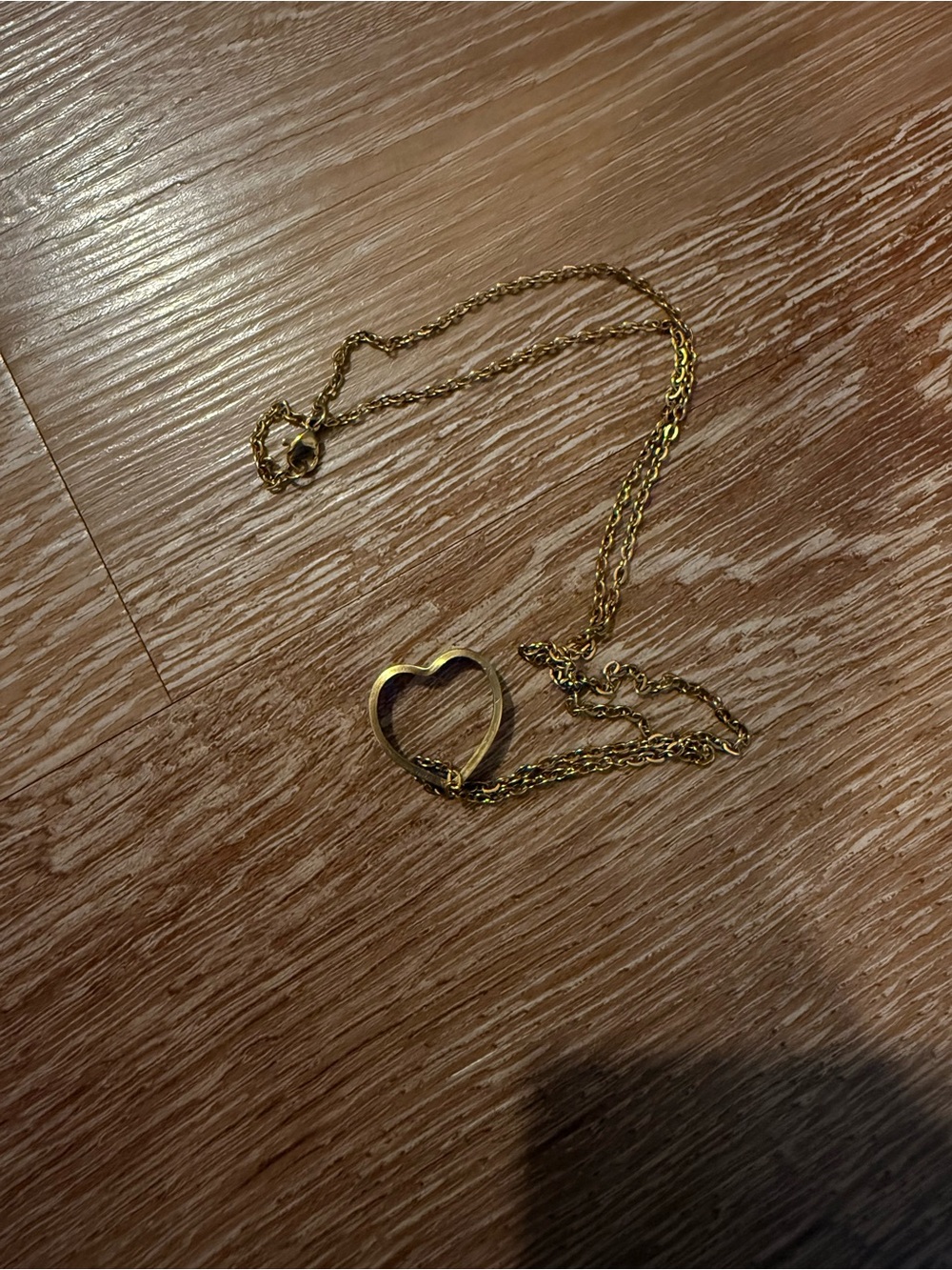 New York City subway token gold necklace